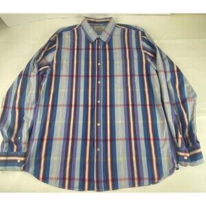 Alexander Julian Colours 2X Plaid Button up casual shirt classic long sleeve